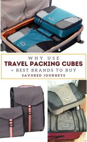 travel packing cubes