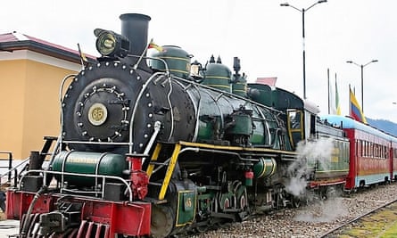 The Sunday train from Bogota to Zipaquirà, Colombia