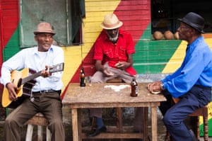 The Jolly Boys in Port Antonio. Jamaica.