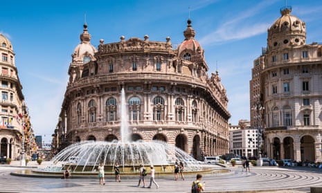 Piazza Raffaele de Ferrari in Genoa.