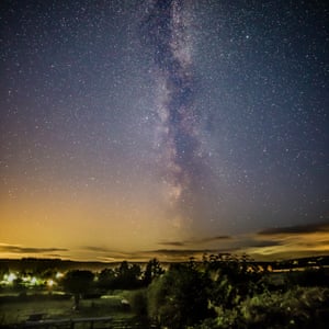 Milky Way above Helmsley, Yorkshire, UK.