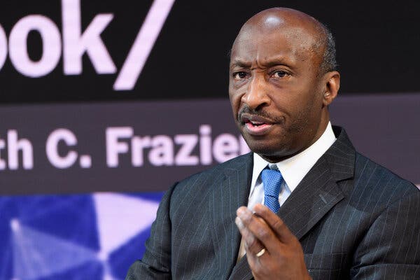 Merck’s chief executive, Kenneth C. Frazier, will lead a workplace diversity effort called OneTen.