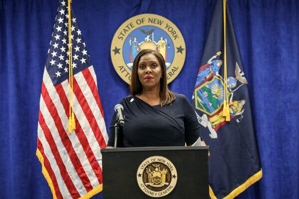 New York&rsquo;s attorney general, Letitia James, announced the suits against Facebook on Wednesday. Some legal experts said the cases were far from a slam dunk.