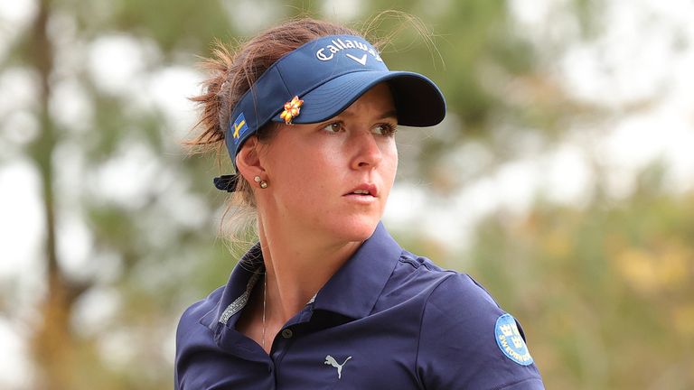 Swedish amateur Linn Grant lies second in Houston