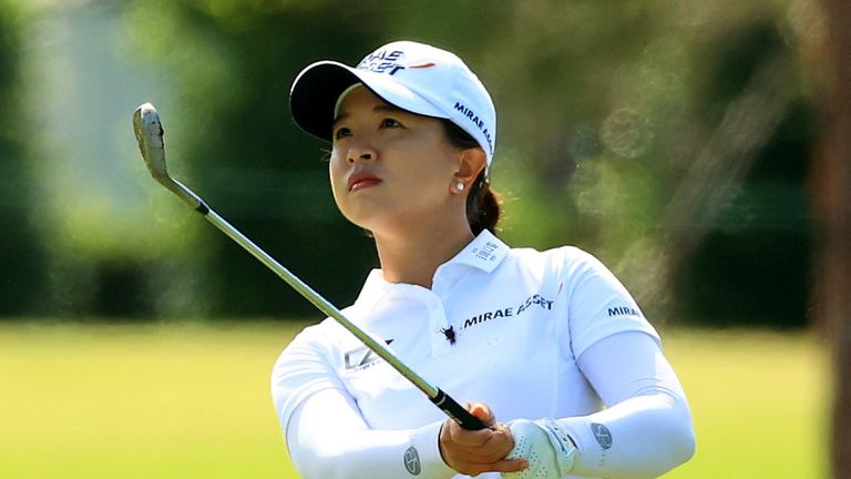 Sei Young Kim has made the most birdies after two rounds