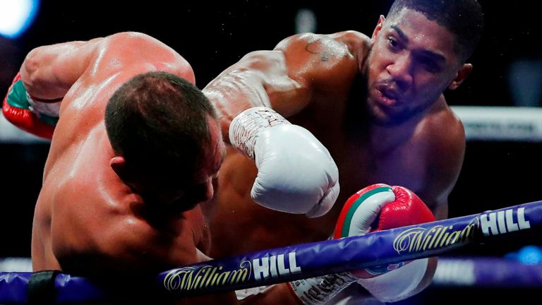 Joshua inflicted a crushing knockout on Pulev in the ninth round
