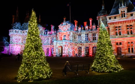 Christmas at Waddesdon Manor.