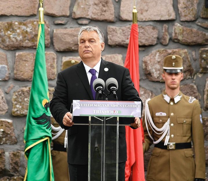 Hungarian Prime Minister Viktor Orbán: "No reason for appeasement."