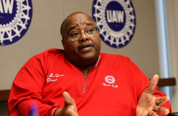 Rory Gamble, the president of the United Automobile Workers union, which agreed on changes meant to root out corruption at the union.