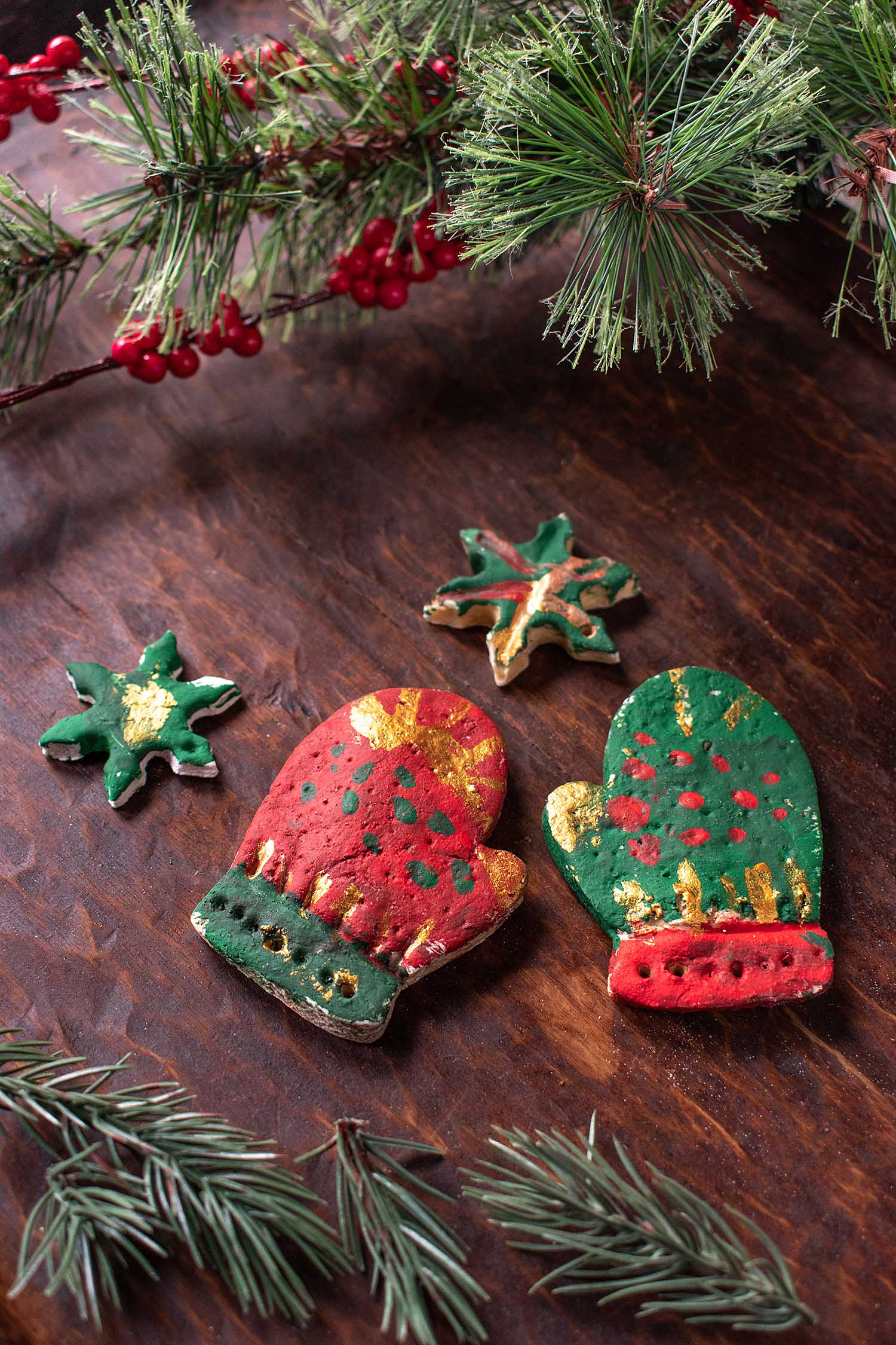 salt dough ornaments