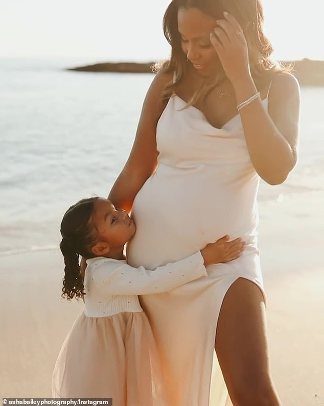 'Ryder is so excited to be a big sister again and is already super protective over my bump. She prays for the baby every night and kisses my belly every morning.'