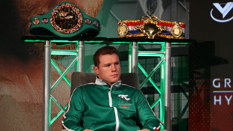 Canelo is a four-weight champion