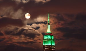 Moonrise in New York City