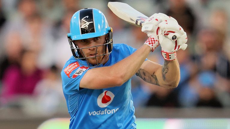 Sussex's Phil Salt scored a half-century for Adelaide Strikers on Monday