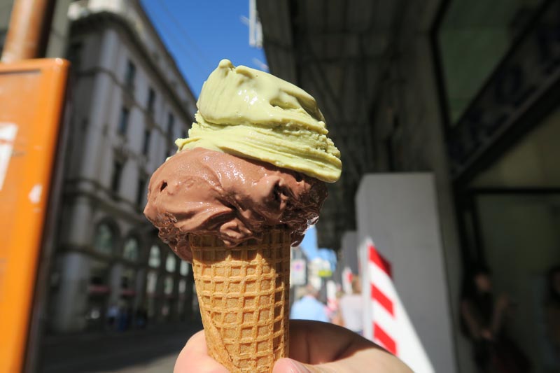 Gelato from Milan