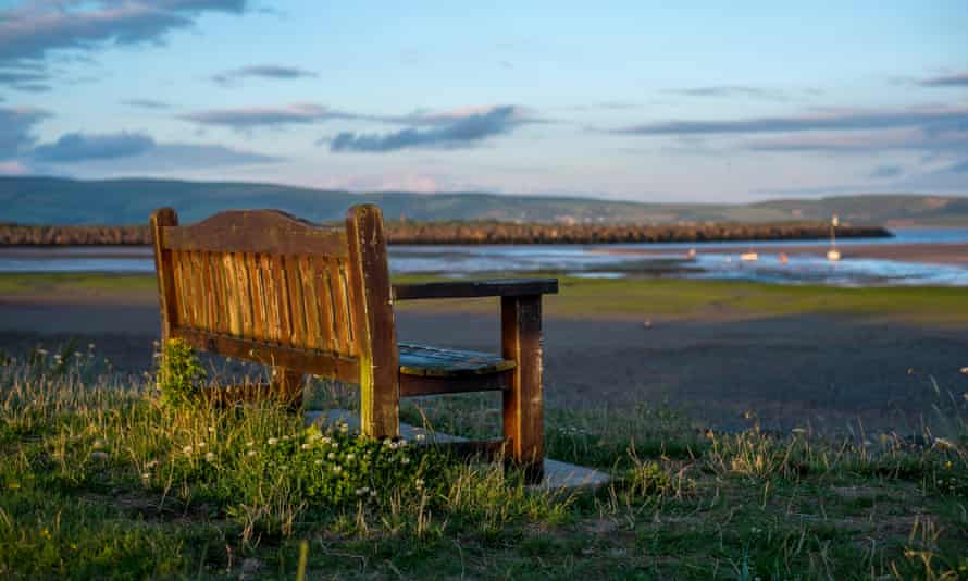 The beach in Haverigg, near Millom in Cumbria, where the coastal path is being widened.