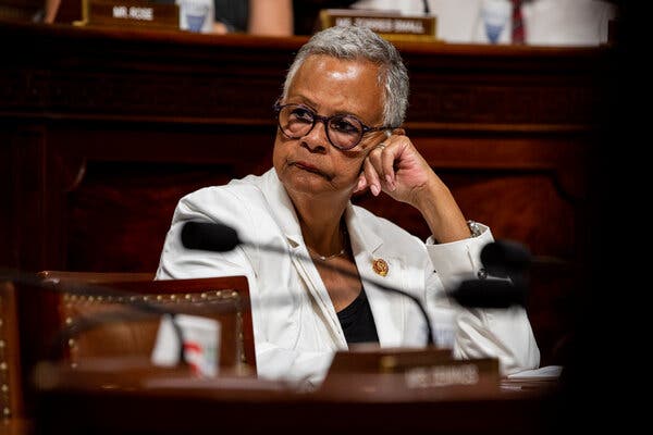 Representative Bonnie Watson Coleman of New Jersey at a hearing on Capitol Hill in 2019.