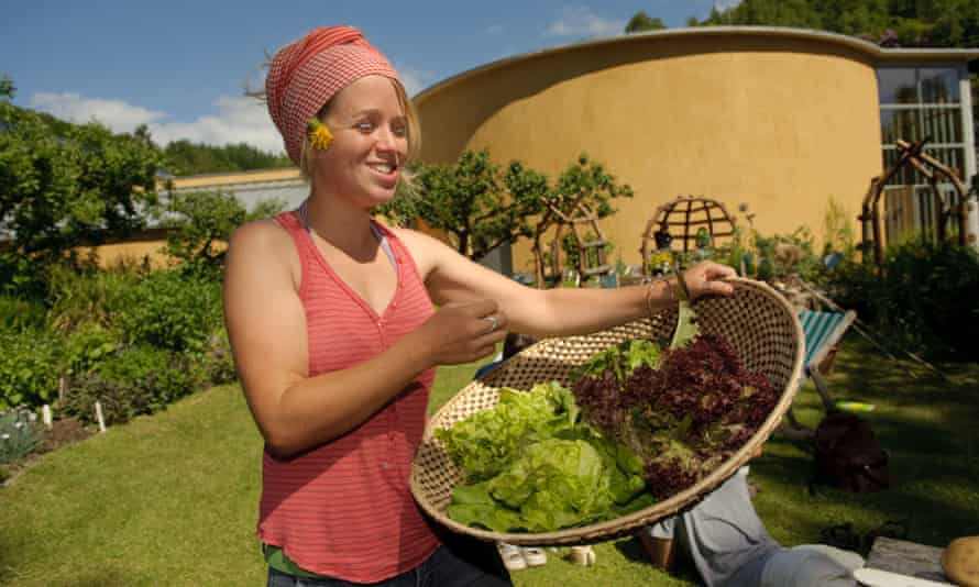 Organic horticulture lessons at the Centre for Alternative Technology