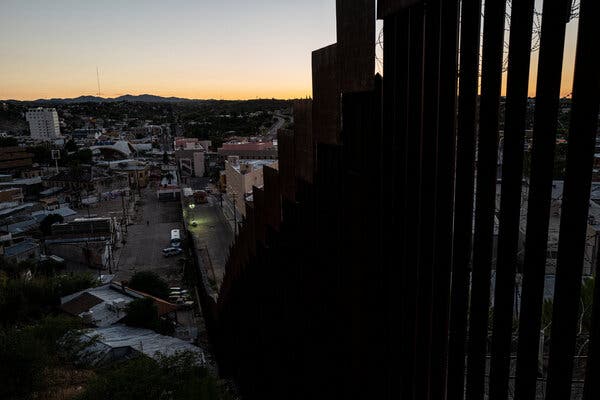 The U.S. border between Arizona and Nogales, Mexico. Even during the pandemic there has been an increase in travel for medical tourism.