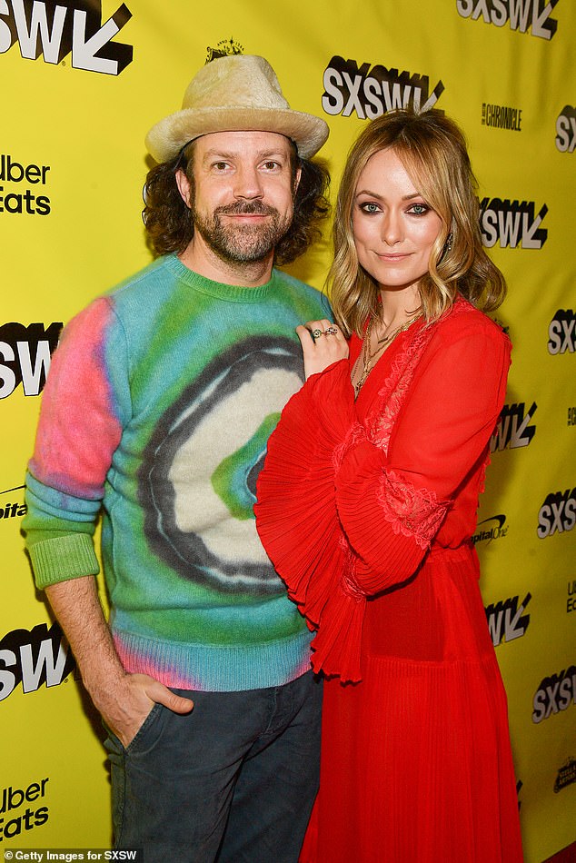 Splitsville: The romance marks mother-of-two Olivia's first public relationship since her split from fiancé Jason Sudeikis, 45, in early 2020 after nine years together (pictured in 2019)