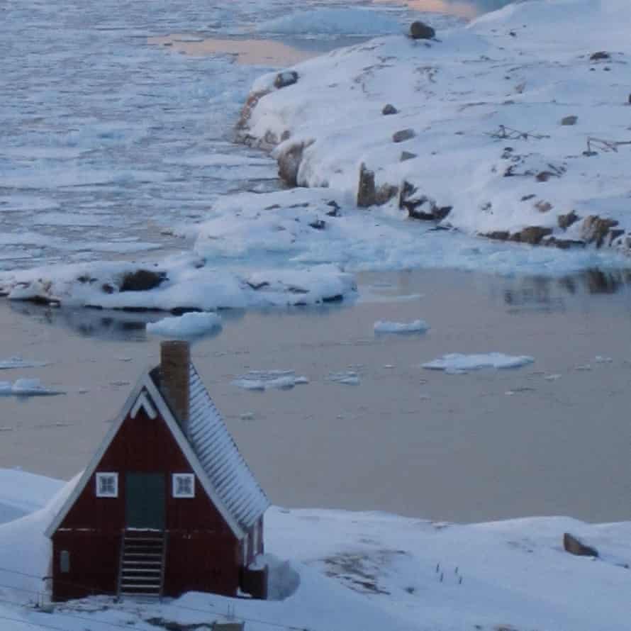 Nancy Campbell’s artist’s residence in Upernavik.