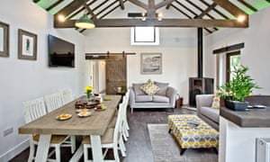 The Barn in Lanhydrock interior