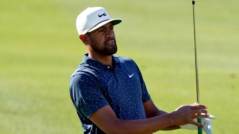 Tony Finau faltered after a bright start