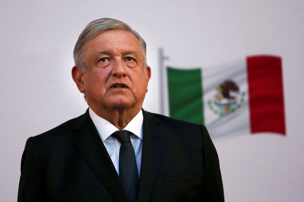 President Andrés Manuel López Obrador of Mexico said he would continue to carry out his official duties.