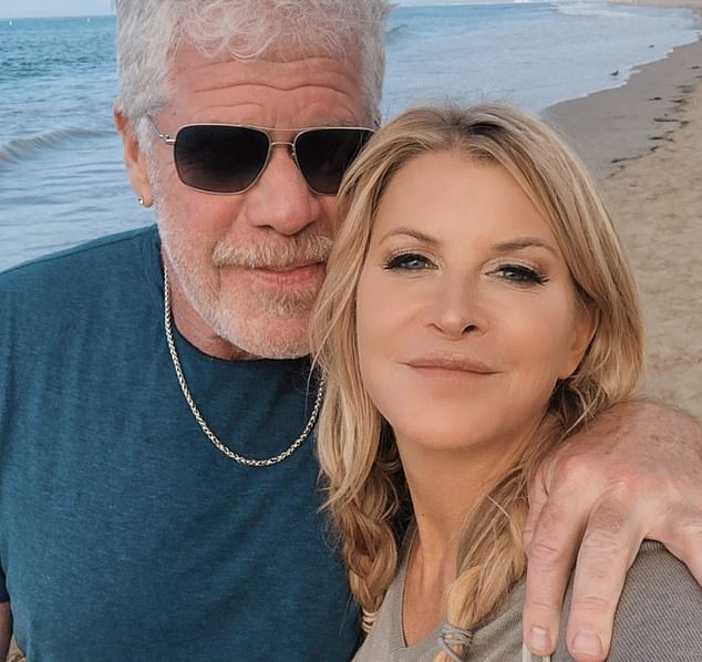 Moved on: Ron, 70, filed for divorce from Opal in 2019 and has been dating 48-year-old actress Allison Dunbar, who he is reportedly engaged to