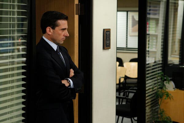 Steve Carell as Michael Scott in “The Office,” a show popular with streaming audiences.