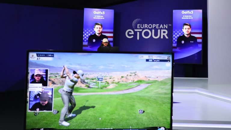 The European eTour season opened with a live event in Abu Dhabi last January 