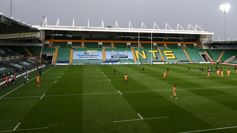 Northampton were due to play Leicester at Franklin's Gardens on Saturday