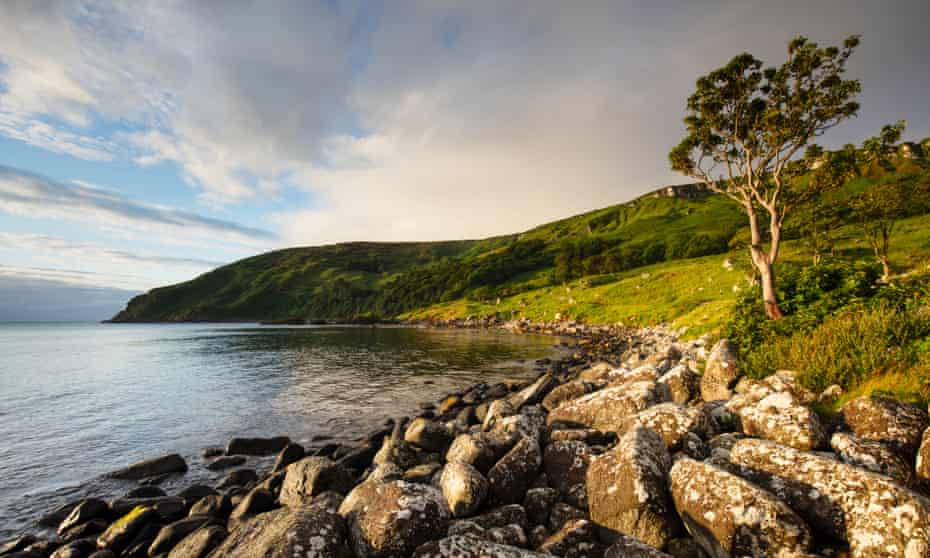 Murlough Bay, Country Antrim, near the coastal town of Ballycastle.