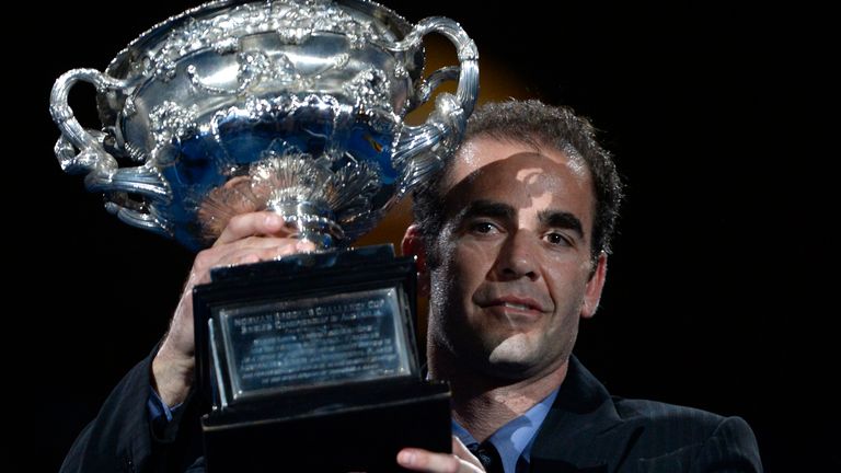 Pete Sampras won two of his 14 Grand Slams in Melbourne