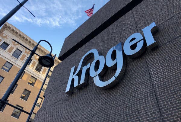 Kroger’s headquarters in Cincinnati. City officials in Long Beach, Calif., required that large grocery chains provide workers hazard pay during the pandemic.