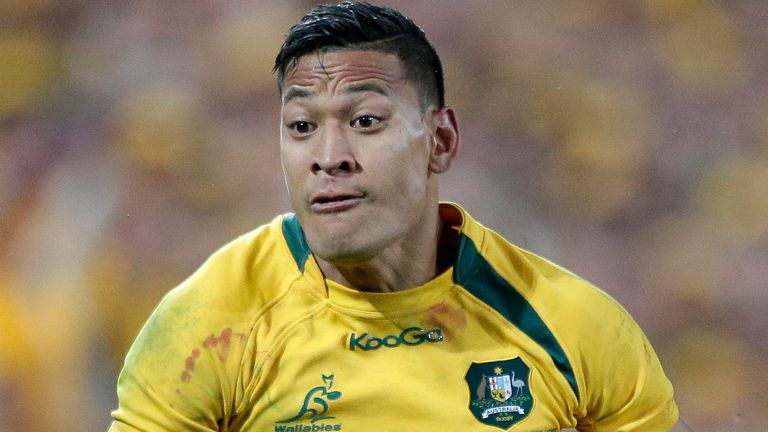 Folau was sacked by Rugby Australia in 2019