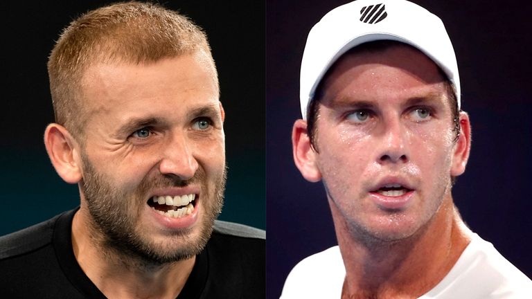 Evans and Cam Norrie will meet in the first round of the Australian Open