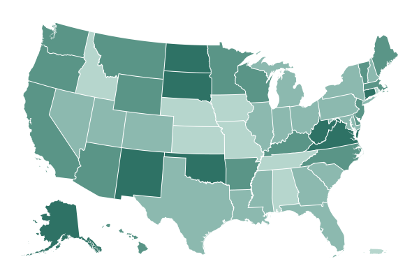 Where states are reporting vaccines given