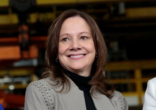 “We don’t have any plans to invest in Bitcoin, so full stop there,” said Mary Barra, the General Motors chief executive.