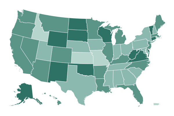 Where states are reporting vaccines given