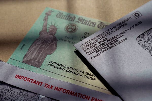 Some Americans expecting a stimulus payment may have to receive it as a tax credit on the 2020 return. 