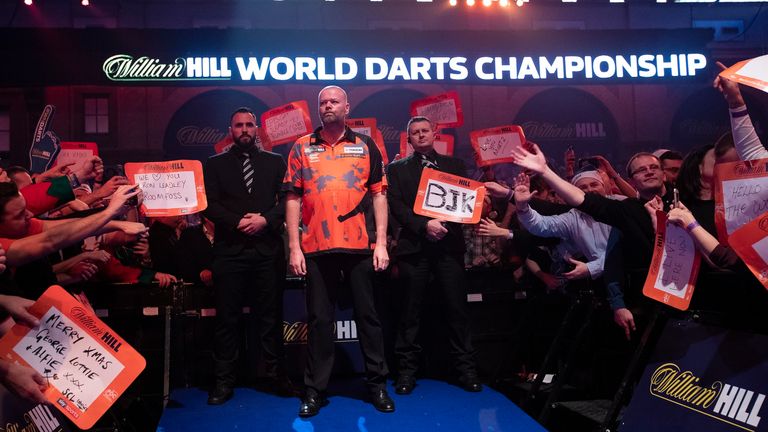 Barney is targeting a return to the Ally Pally