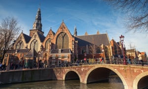 Oude Kerk (the ‘old church’), where Rembrandt got married.