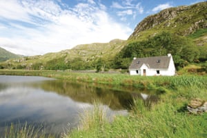 The old post house at Kylesmorar, Loch Nevis.