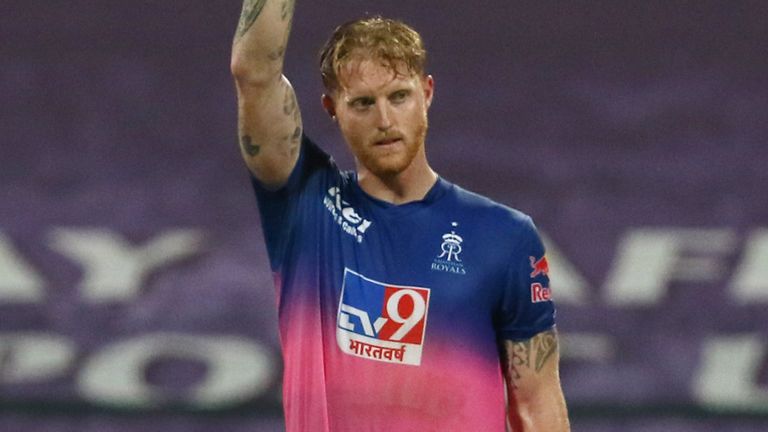 Ben Stokes scored a century for Rajasthan Royals in the 2020 IPL (Pic credit - BCCI)