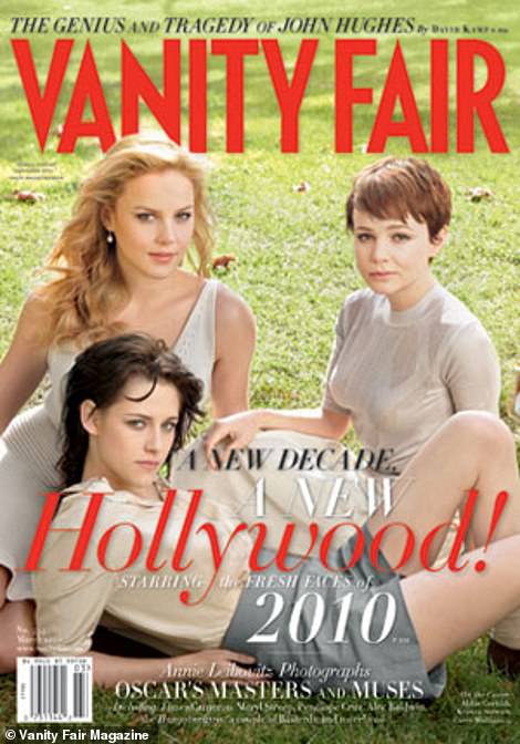 The ladies: The 2010 cover with Abbie Cornish, Kristen Stewart, Carey Mulligan