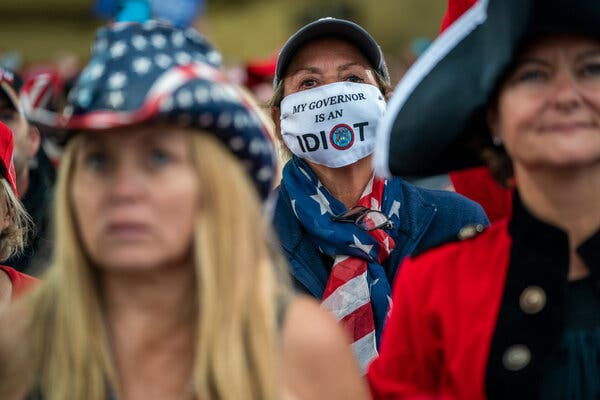 A Trump rally in Freeland, Mich., in September.