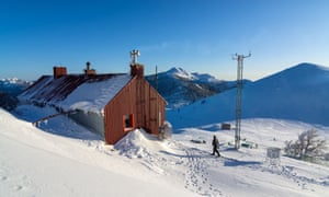 Another mountain hut amid the Velebit range.