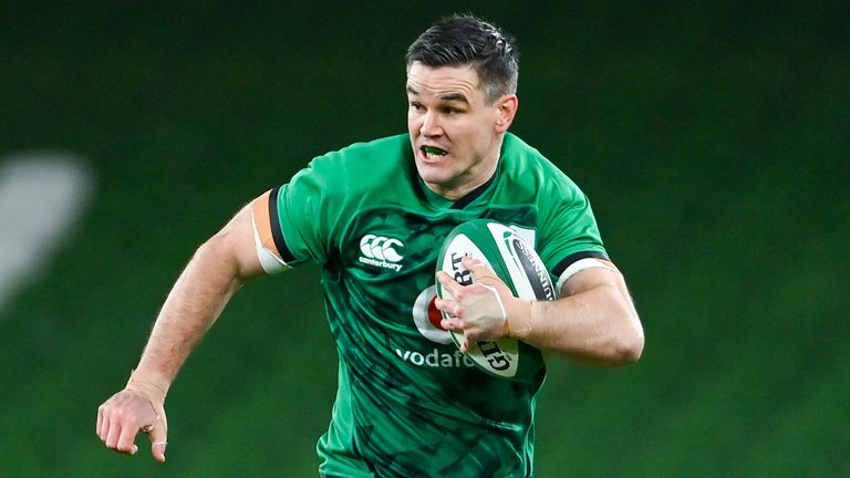 Johnny Sexton returns to captain Ireland in Rome