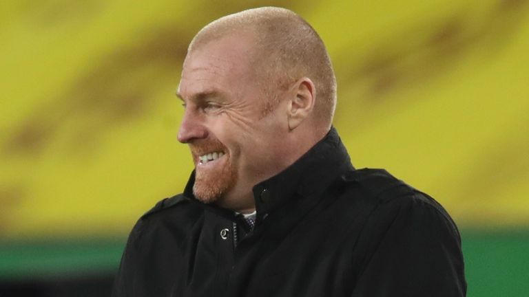 Burnley boss Sean Dyche